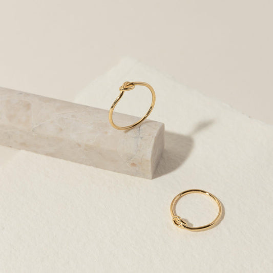 Chic Knot Ring Jewelry Piece