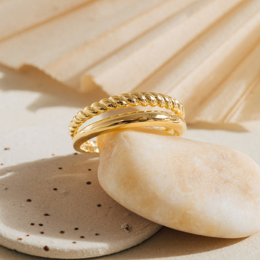 Chic Chelsea Duo Ring Jewelry Piece